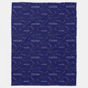 Manta Polar Constelación de Zodiac Gemini