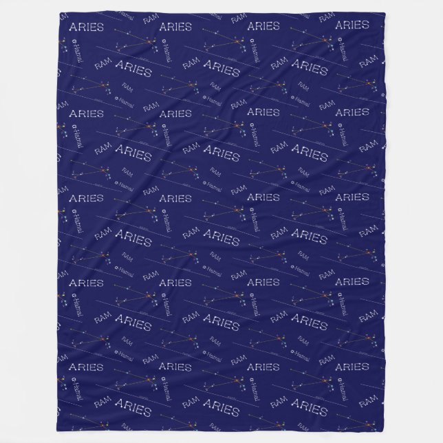 Manta Polar Constellation Aries Zodiac (Anverso)