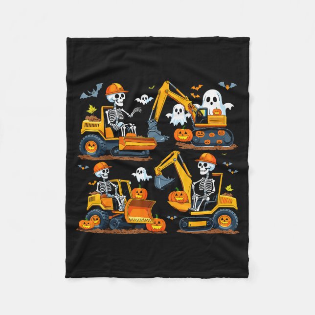 Manta Polar Construction Trucks Halloween Costume Soky Excavat (Anverso)