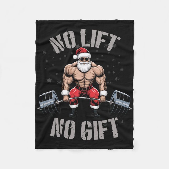 Manta Polar Constructor de cuerpos para navidades - Santa Weig (Anverso)
