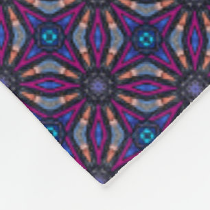 Manta Polar Contemplador de Fucsia