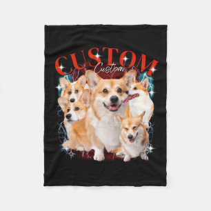 Manta Polar Contrabando Vintage Perros Mascotas Gatos Animal D