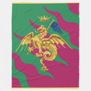 Manta Polar Contrada del Drago Palio di Siena