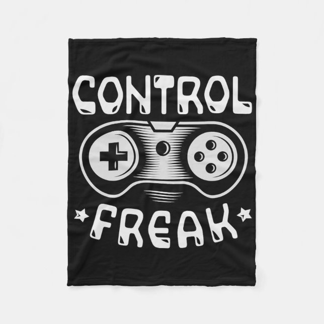 Manta Polar Control Freak - Divertido jugador de videojuegos (Anverso)