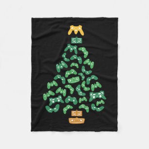 Manta Polar Controlador de videojuegos de Navidad Pajama Guay