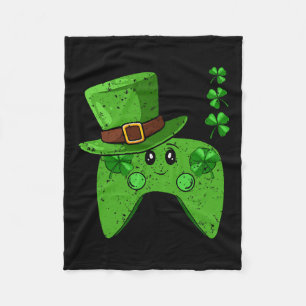 Manta Polar Controlador Shamrock St Patricks Day Gaming Gamer