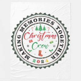 Manta Polar Convierta Recuerdos en equipo de Navidades familia