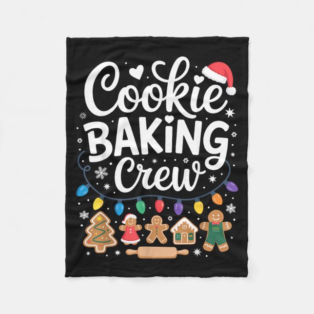 Manta Polar Cookie Baking Crew Holiday Squad Gingerbread Chris (Anverso)