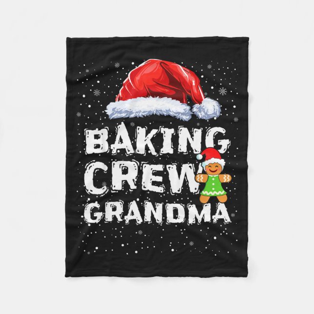 Manta Polar Cookie Baking Crew Shirt Grandma Matching Christma (Anverso)