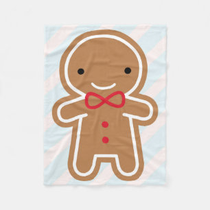 Manta Polar Cookie Cute Gingerbread Man