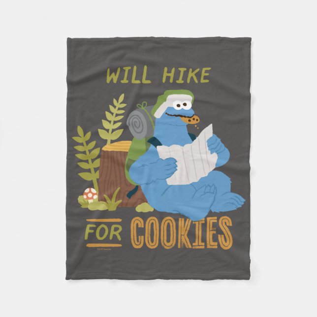 Manta Polar Cookie Monster | Alquiler De Cookies (Anverso)
