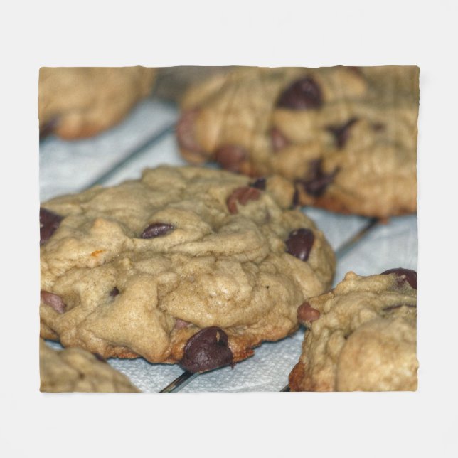 Manta Polar Cookies de chocolate naranja (Frente (Horizontal))