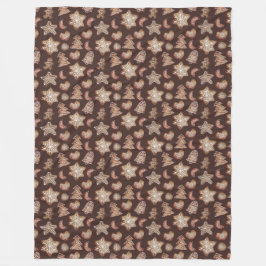 MANTA POLAR COOKIES NAVIDADES DE VACACIONES