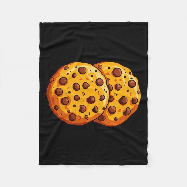 Manta Polar Cookies Shirt Men Women Kids Chocolate Chip Cookie (Anverso)