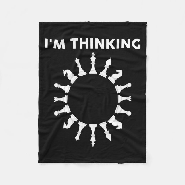 Manta Polar Cool Chess Art For Men Women Kids Chess Player Che (Anverso)