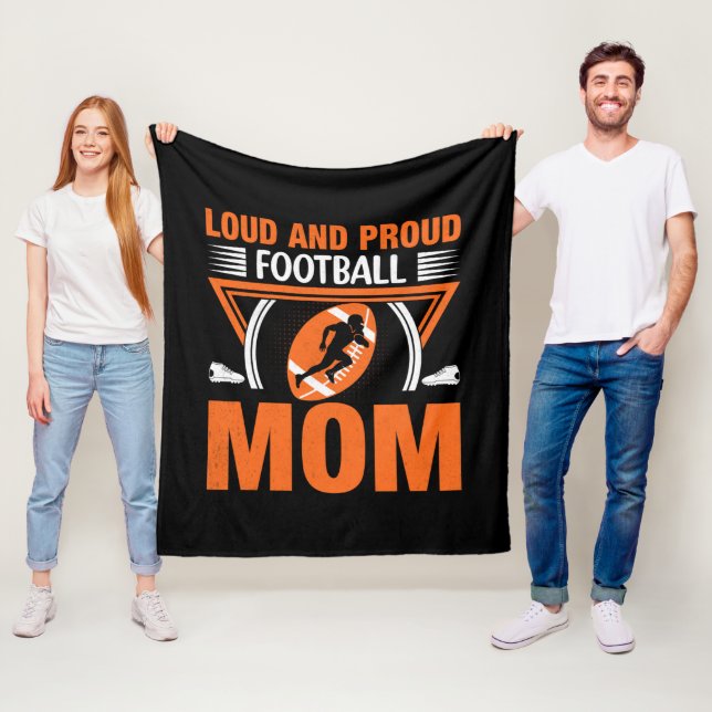 Manta Polar Cool orgullosa ruidosa Mamá de fútbol (In situ)