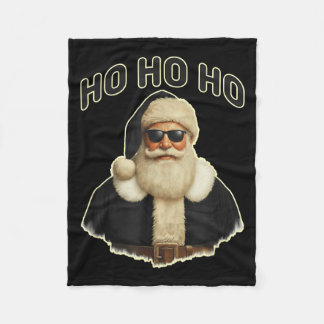 Manta Polar Cool Santa In Black Hat Sungles Graphic 