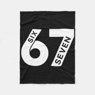 Manta Polar Cool Six Seven Número Gen Alfa Slang 6 7 Tendencia