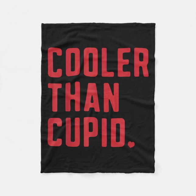 Manta Polar Cooler Than Cud Cute Valentine's Day Kids Boys Gir (Anverso)
