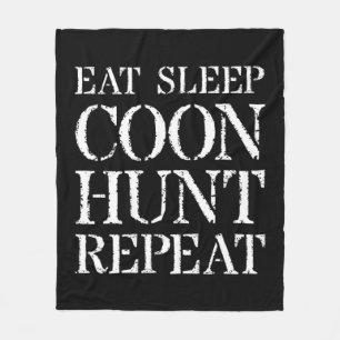 Manta Polar Coon Hunting For Men & Hunter Gift Eat Sleep Coon