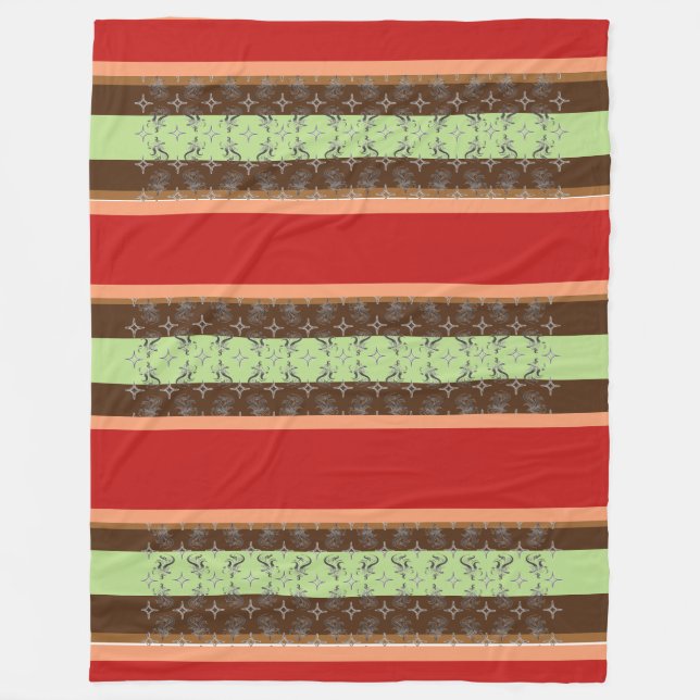 Manta Polar Coordenadas hogareñas de elegancia simple (Anverso)