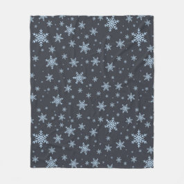 Manta Polar Copos de nieve