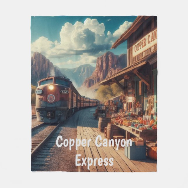 Manta Polar Copper Canyon Express (Anverso)