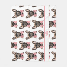 Manta Polar Coquette Frenchie Nombre esterilizable