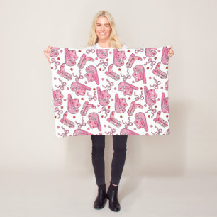 Manta Polar Coquette Pink