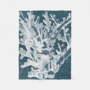 Manta Polar Coral azul I