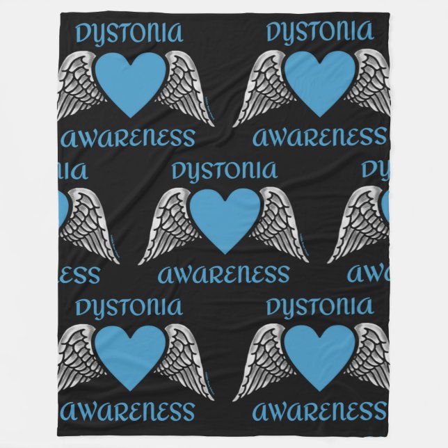 Manta Polar Corazón/Alas... Distonía (Anverso)