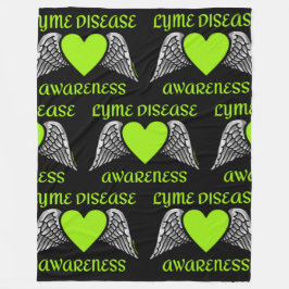 Manta Polar Corazón/Alas... Lyme