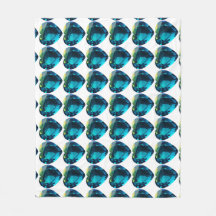 Corazón Aquamarina, Azul