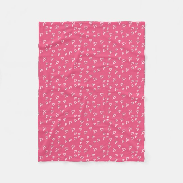 Manta Polar Corazón Fleece Blanket (Anverso)
