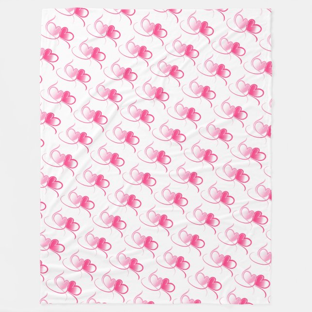 Manta Polar Corazones (Anverso)
