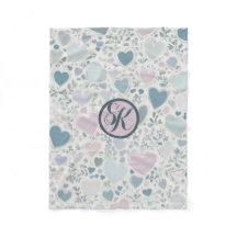 Corazones, comienzos y hojas de salvia