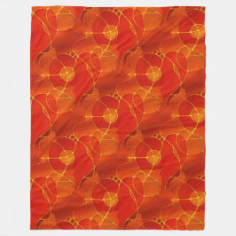 Manta Polar Corazones de amor - Patrón sin foco 9