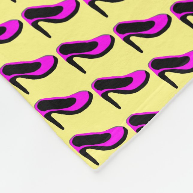 MANTA POLAR CORAZONES, PATRONES (Esquina)