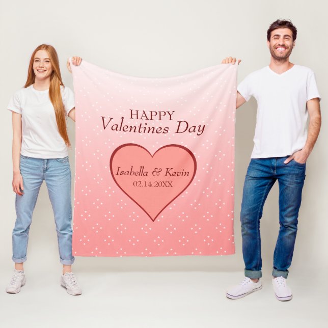 Manta Polar Corazones Y Estrellas (In situ)