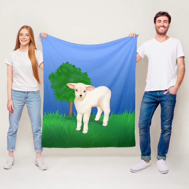 Manta Polar Cordero pequeño (In situ)