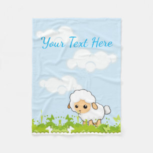 Manta Polar Cordero Pequeño Cutest