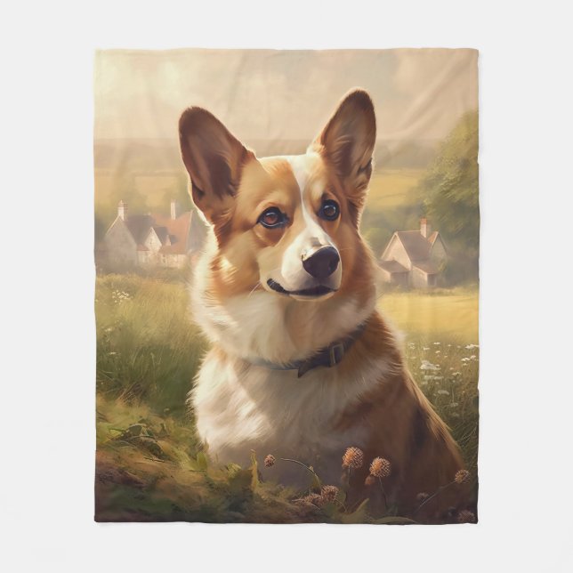 Manta Polar Corgi (Anverso)
