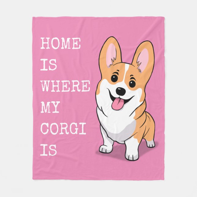 Manta Polar Corgi (Anverso)