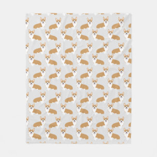 Manta Polar Corgi Blanket - lindo regalo de corgi, bonito dise