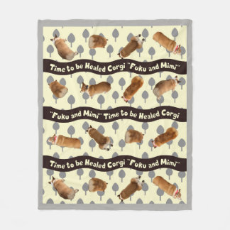 Manta Polar corgi blanket tree