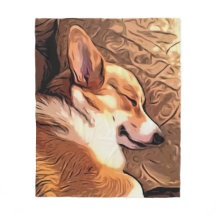 Corgi soñoliento