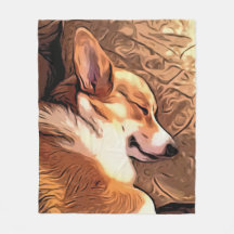 Corgi soñoliento