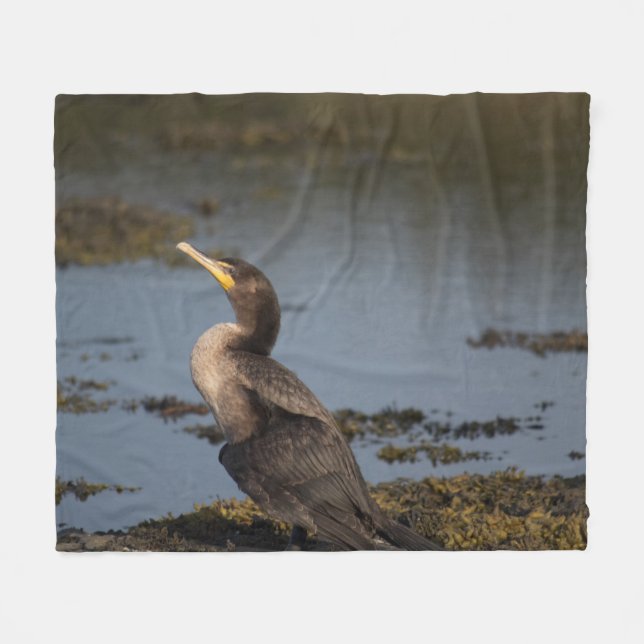 Manta Polar Cormoralina de dos pechos (Frente (Horizontal))