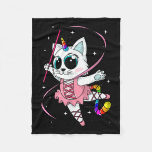 Manta Polar Corn Kittycorn de gato unicornio Cute Kitty Rainbo