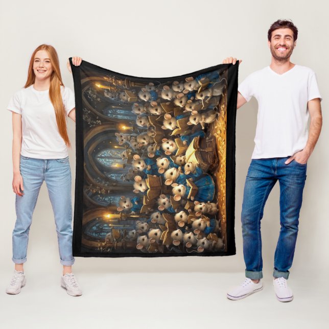 Manta Polar Coro del ratón de la iglesia (In situ)